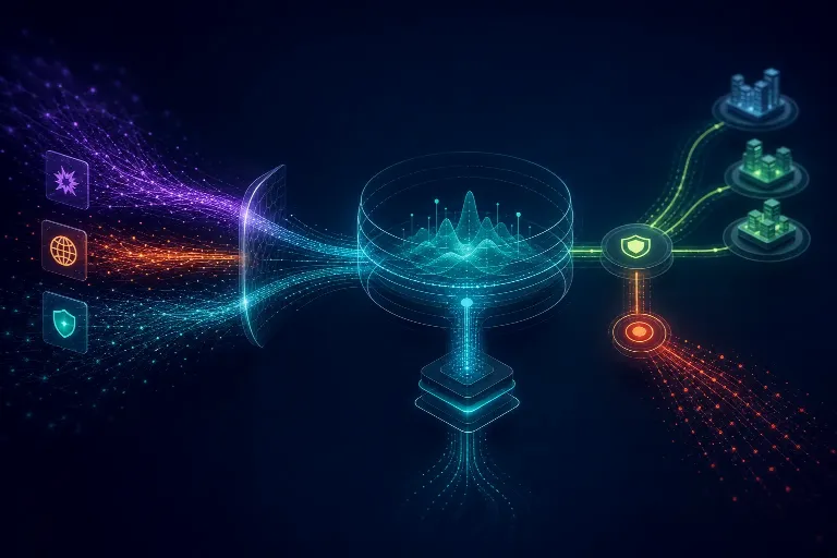 sFlow ve NetFlow ile DDoS Tespiti: BGP (RTBH / Flowspec) ile Otomatik Mitigasyon için Flowtrion teknik blog görseli