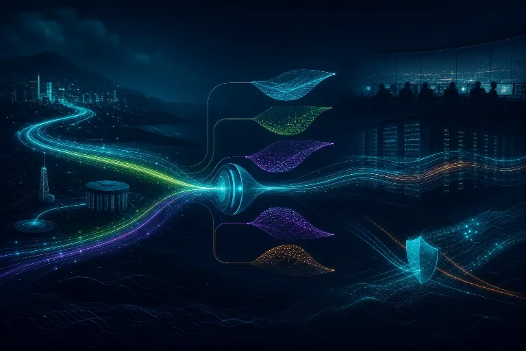 sFlow, NetFlow ve SPAN (Port Mirroring) nedir? — ISP, Veri Merkezi ve NOC için detaylı rehber için Flowtrion teknik blog görseli