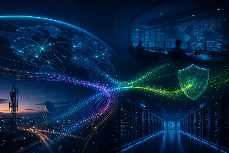 Network Trafik Analizinin Önemi: ISP, Veri Merkezi, NOC ve SOC Perspektifi için Flowtrion teknik blog görseli