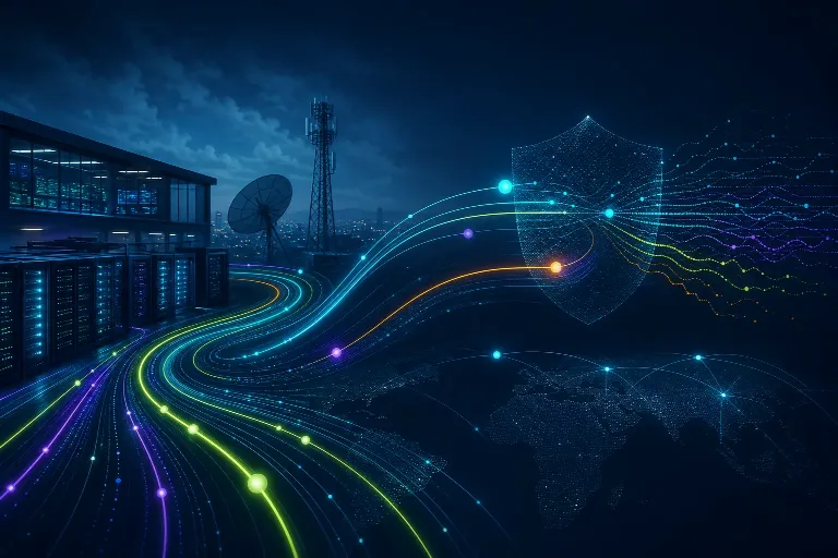 Siber Güvenlikte Ağ Trafiği Analizinin Önemi ve Flowtrion ile Uygulama Rehberi için Flowtrion teknik blog görseli